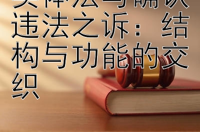 实体法与确认违法之诉：结构与功能的交织