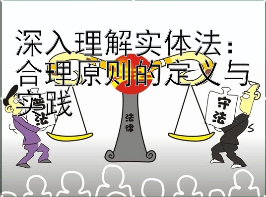 深入理解实体法：合理原则的定义与实践