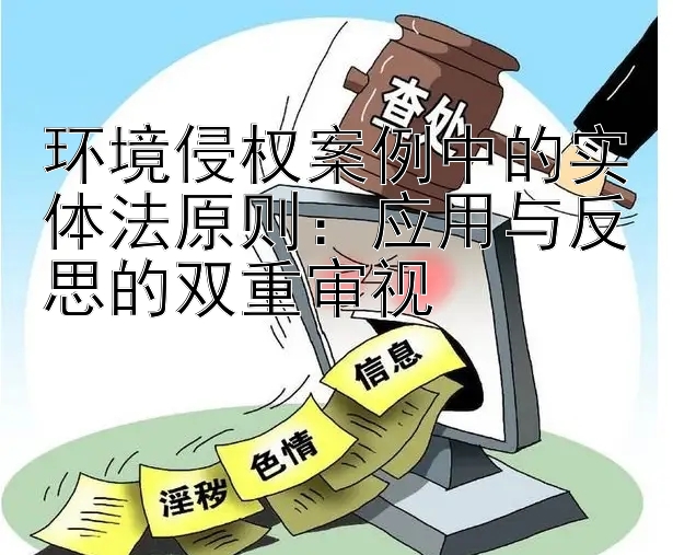 环境侵权案例中的实体法原则：应用与反思的双重审视