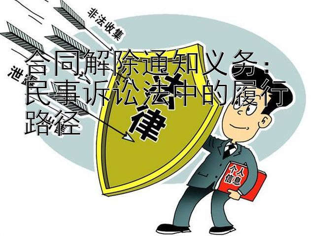 合同解除通知义务：民事诉讼法中的履行路径